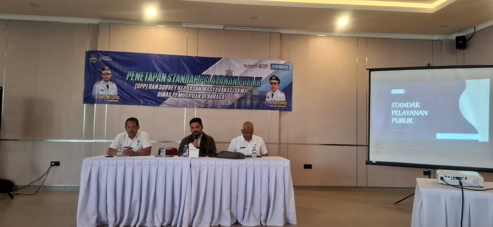 Indeks Kepuasaan Masyarakat terhadap Dispora Bandung Barat 82,25 Persen 